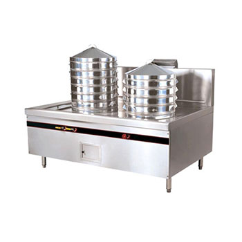 燃气式双头蒸炉-炉具厨房设备-深圳市宏润厨房设备有限公司
